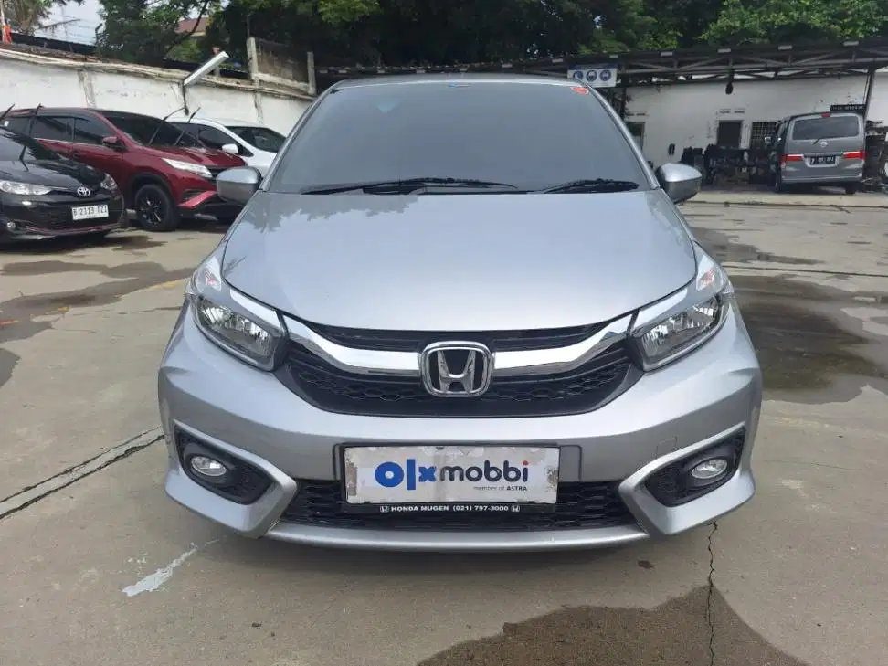 DP MURAH Honda Brio Satya 1.2 E Bensin-AT 2021 Silver CJFDB
