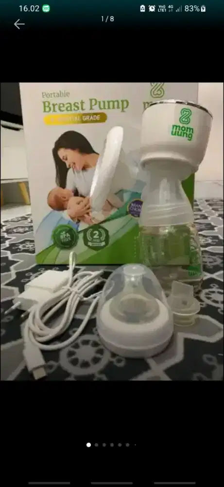 Breast pump mom uung