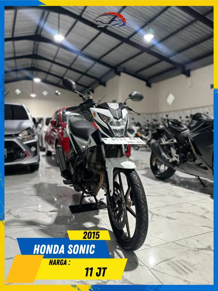 HONDA SONIC 2015 TERMURAH SE MALANG HIKMAH MOTOR KEPUH