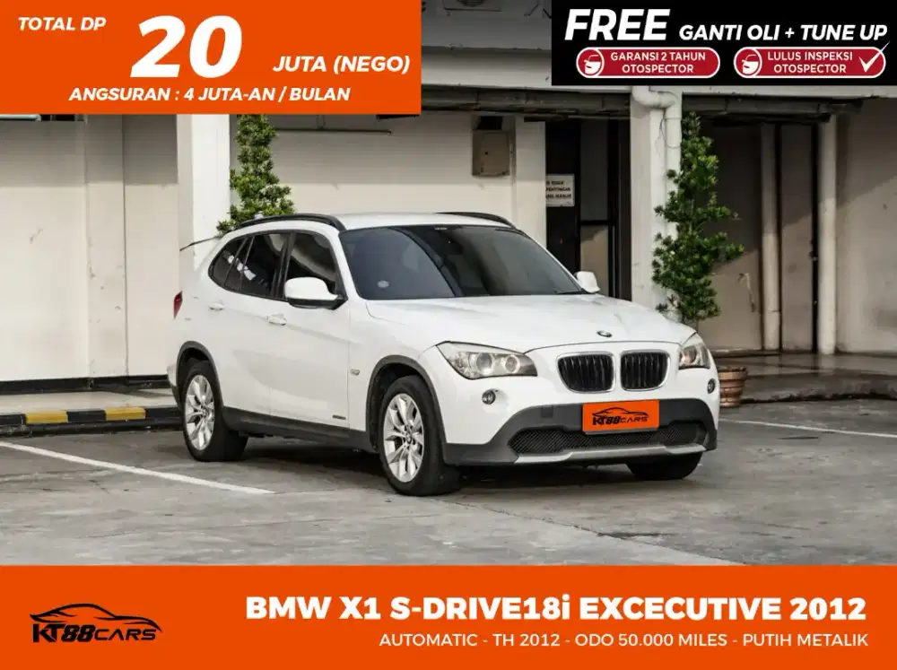 BMW X1 Sdrive 1i executive 2012 Putih