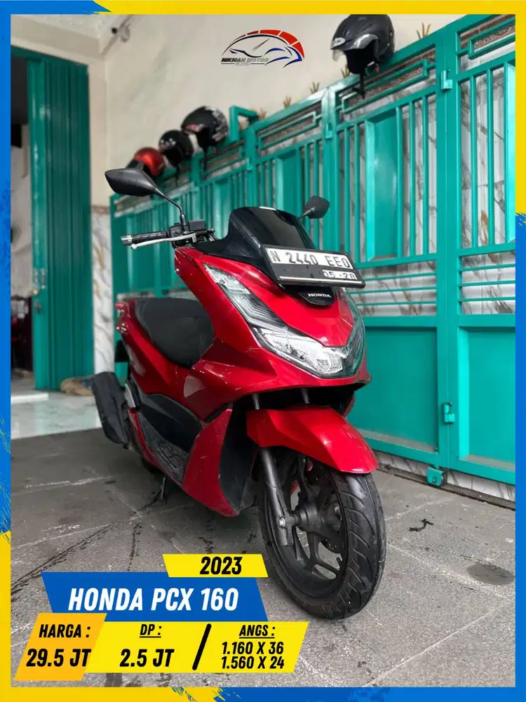 HONDA PCX 160 2023 LIKE NEW MASZEHH HIKMAH MOTOR KEPUH