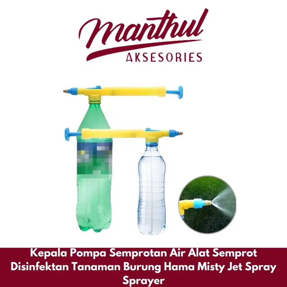 Kepala Pompa Semprotan Air Alat Semprot Disinfektan Tanaman Burung Ham