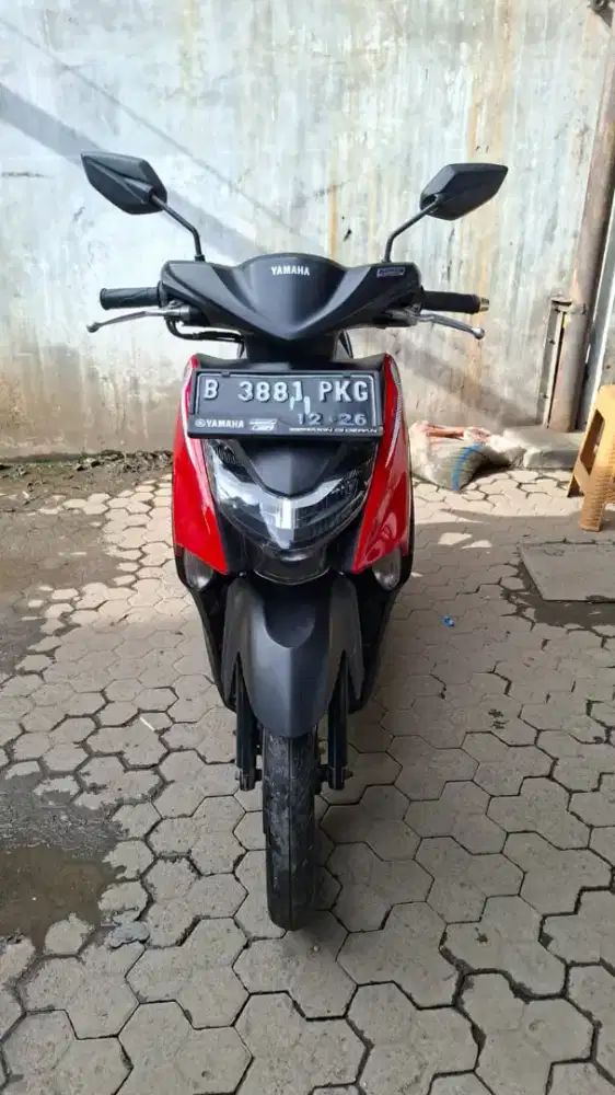 Yamaha Gear 125cc tahun 2021 warna merah