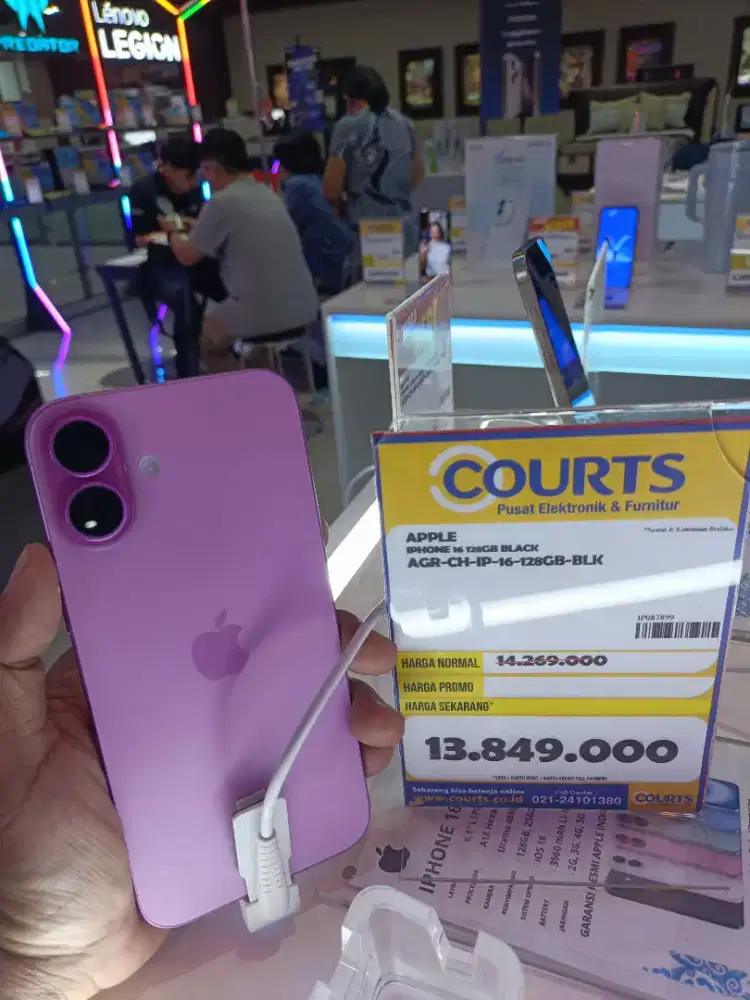 Kredit Kredivo iPhone 16 Plus 128GB Bunga Ringan Tanpa Dp