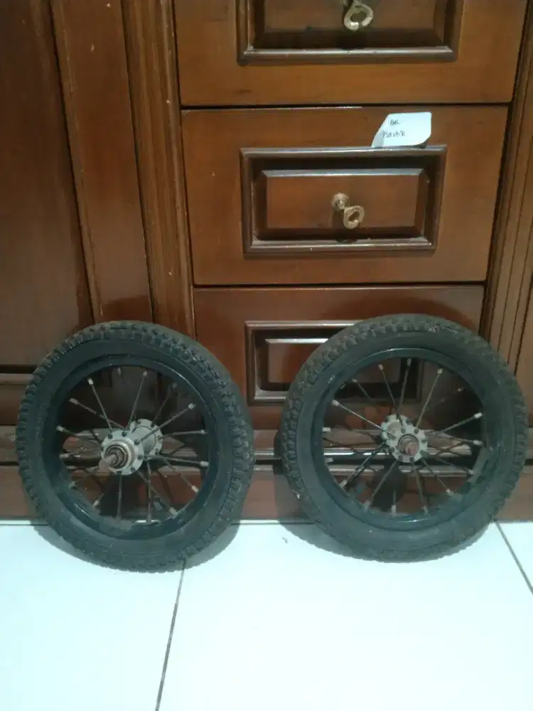 Jual murah roda sepeda ban 12