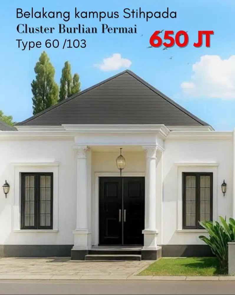 Rumah Mewah Harga Bersahabat di Sukabangun 2 Palembang!