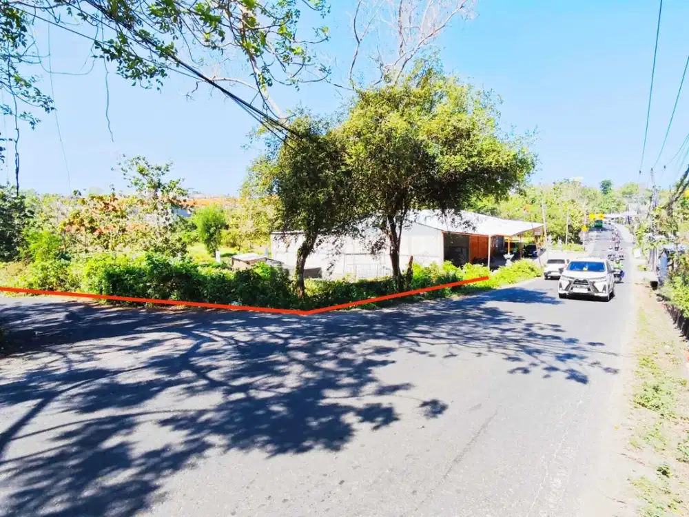 Tanah KOMERSIAL MURAH Jl Raya Dharmawangsa Ungasan