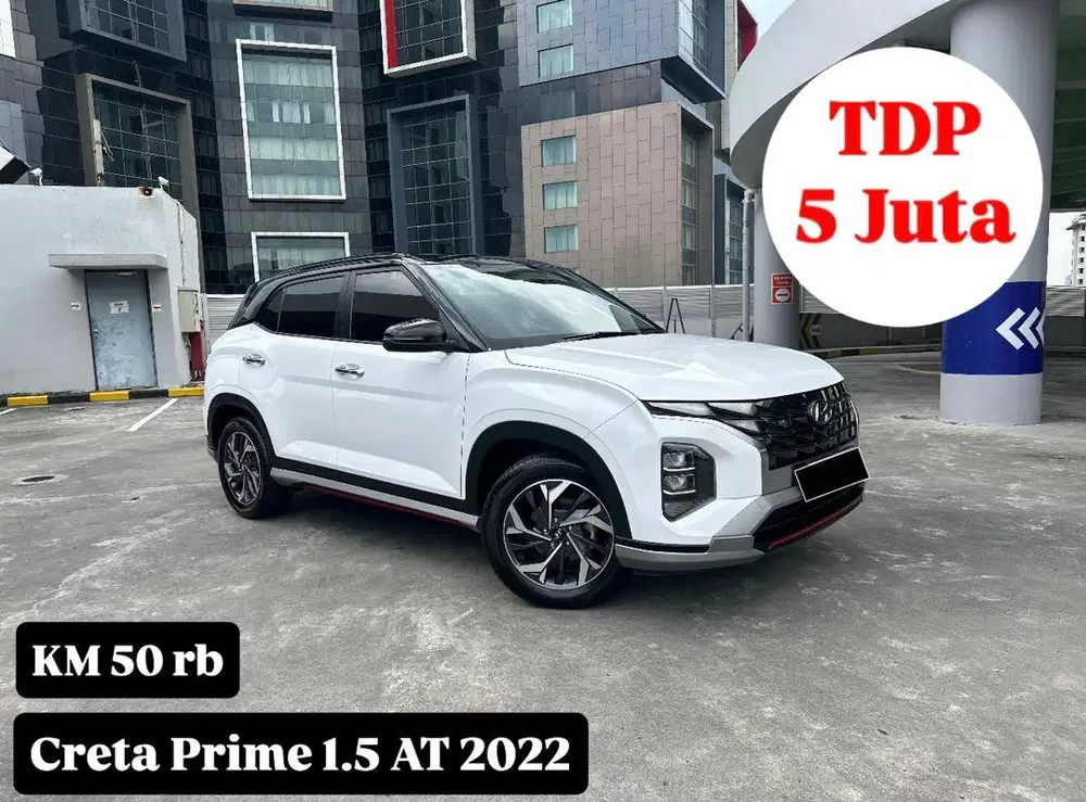 (TDP 5 jt) Hyundai Creta Prime 1.5 IVT 2022 Automatic
