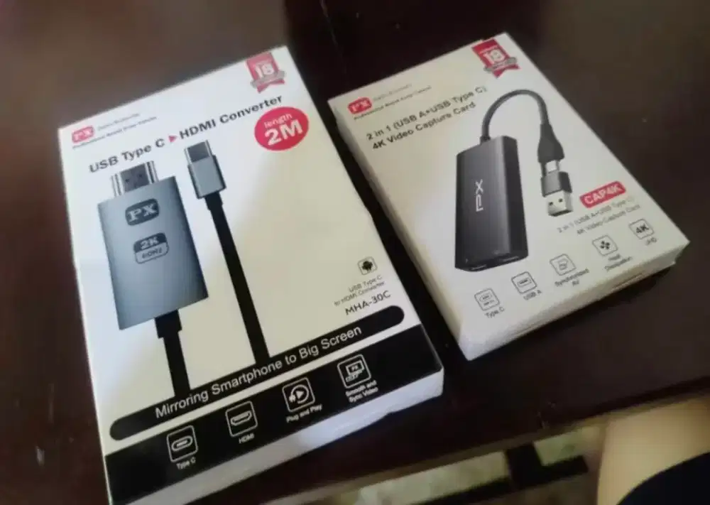Kabel MHL USB Type C to HDMI TV Proyektor PX MHA 30C