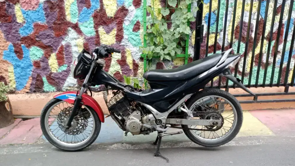 satria fu 2010 mesin bagus body ala ada nya