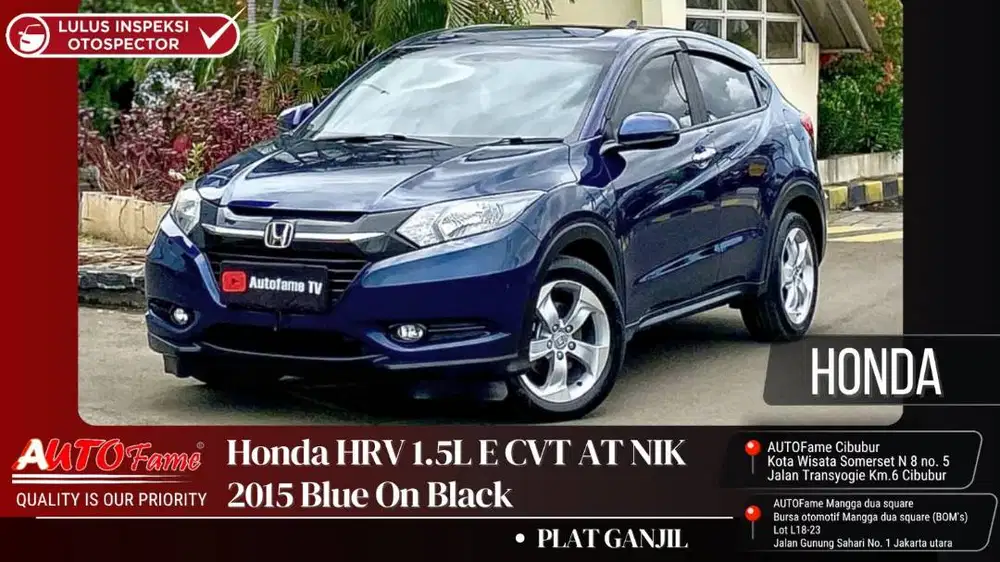 Honda HRV 1.5L E CVT 2015