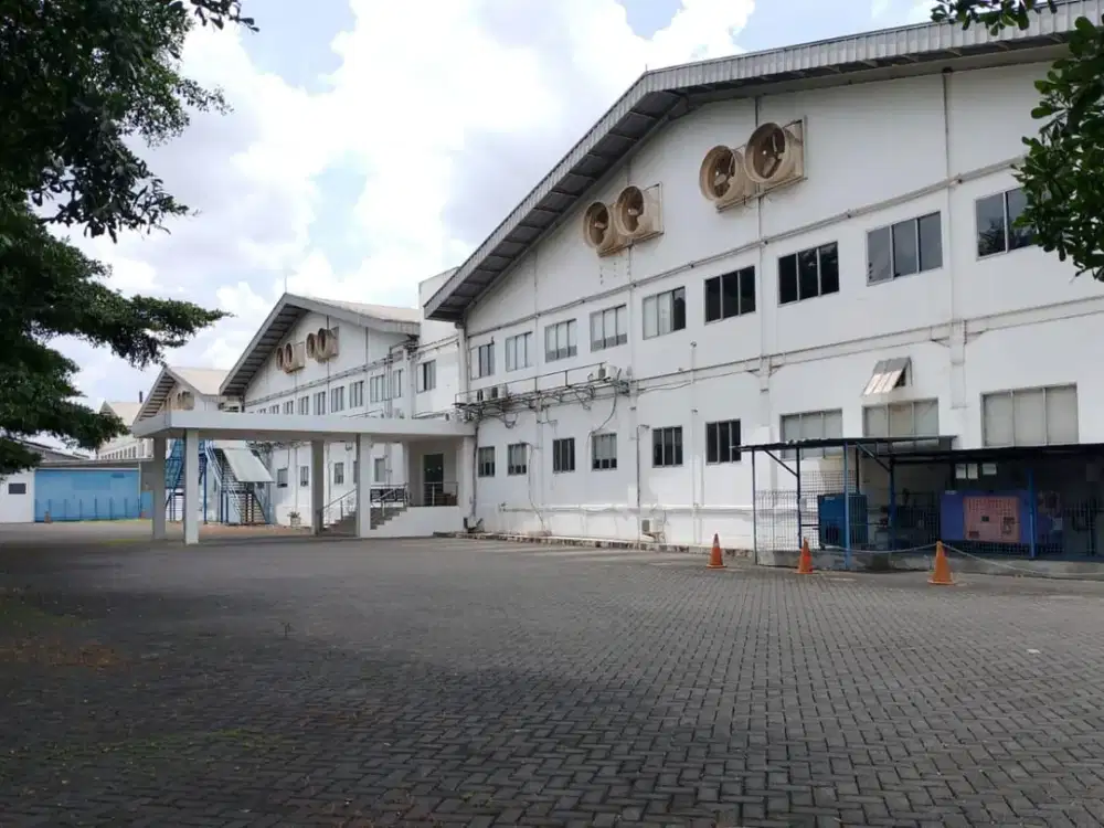 Disewakan Gudang Pabrik ready Untuk ditempati berlokasi Di Gunung Sindur Bogor