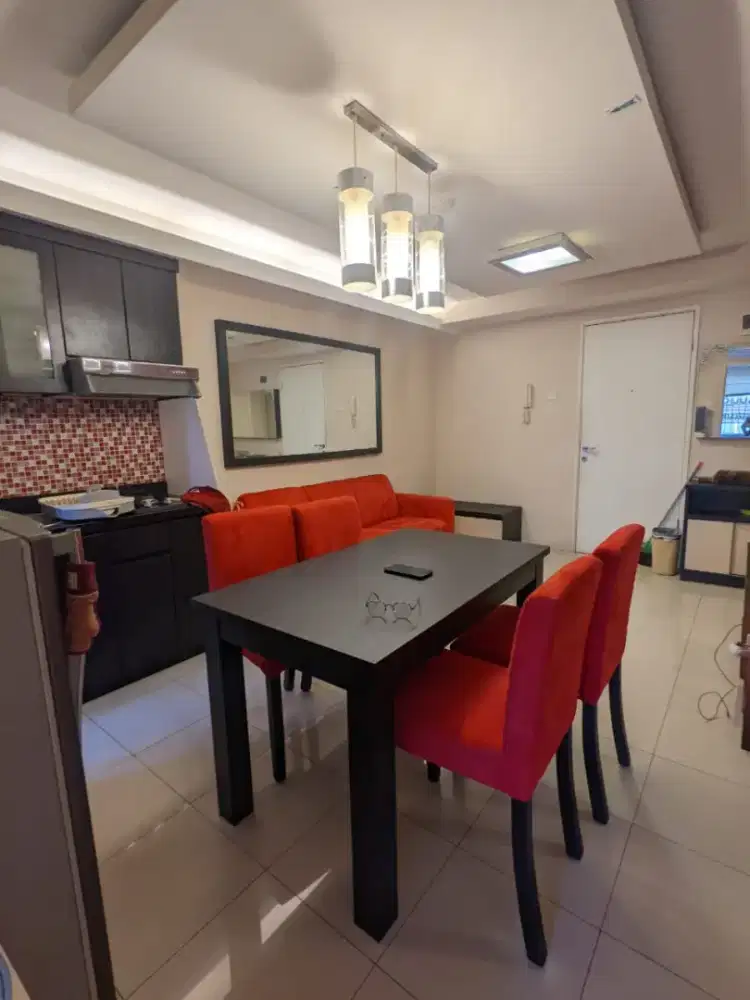 Dijual Apartemen kalibata city tower Rafles 3br Furnished sudah SHM