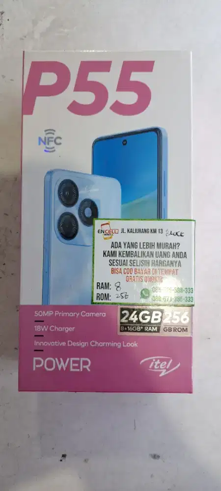 Itel P55 NFC Ram 8/256