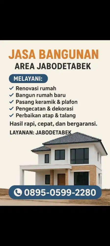 Jasa tukang renovasi rumah