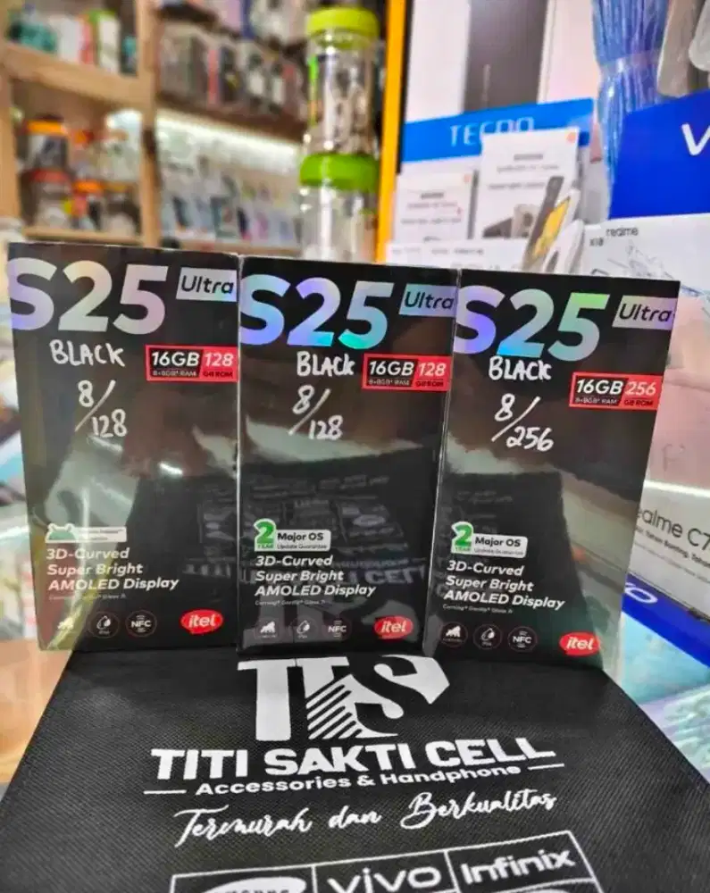 Itel s25 ultra cuci gudang 1 unit lagi garansi 1 tahun