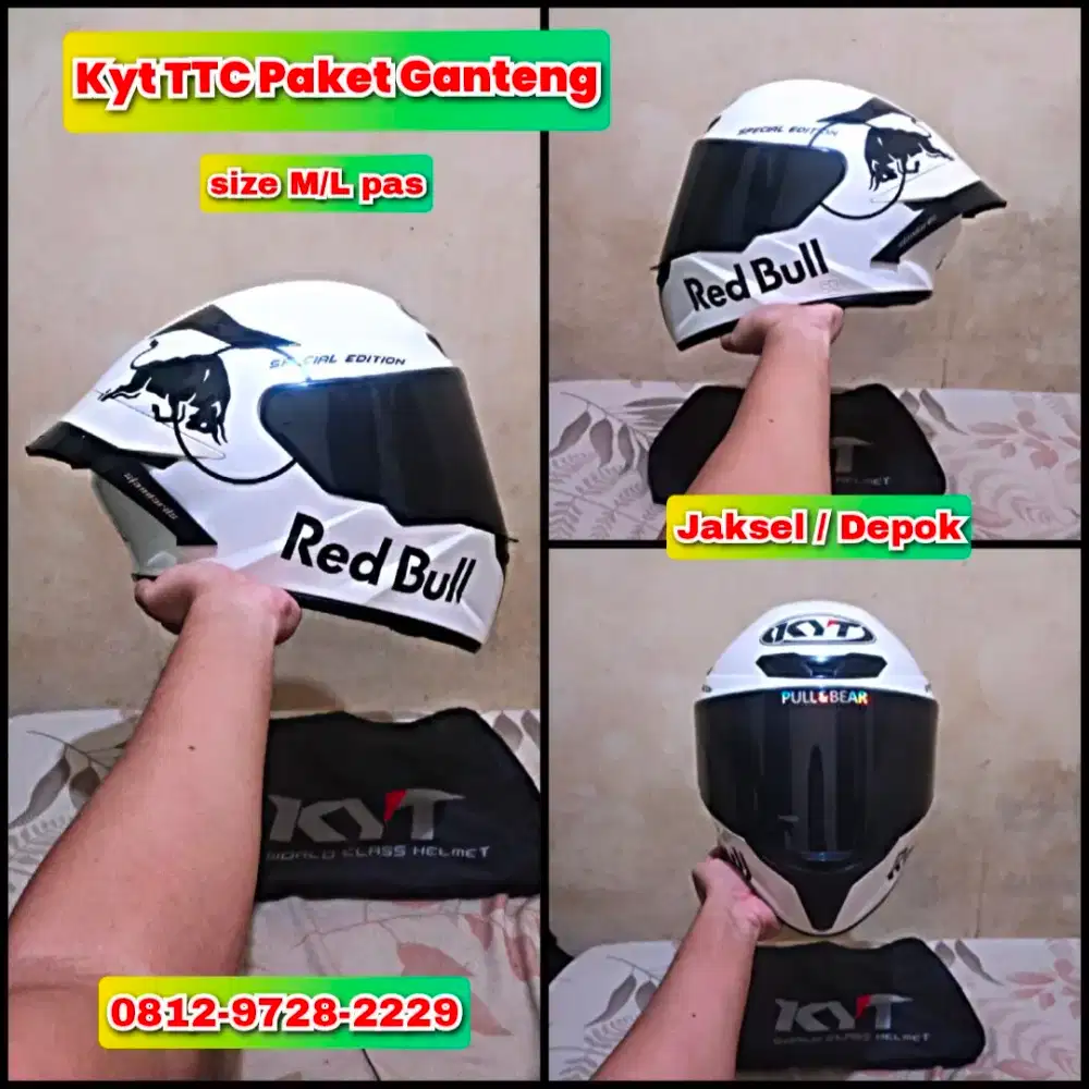 Kyt Ttc Tt course Paket Ganteng Redbull