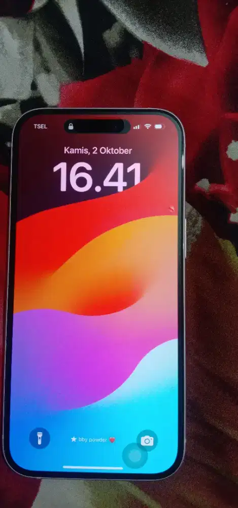 dijual iphone 15 ex ibox lengkap 128 gb