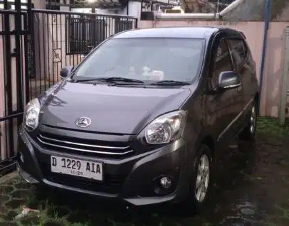 jual mobil ayla 1.0 x tahun 2019 grey metalic