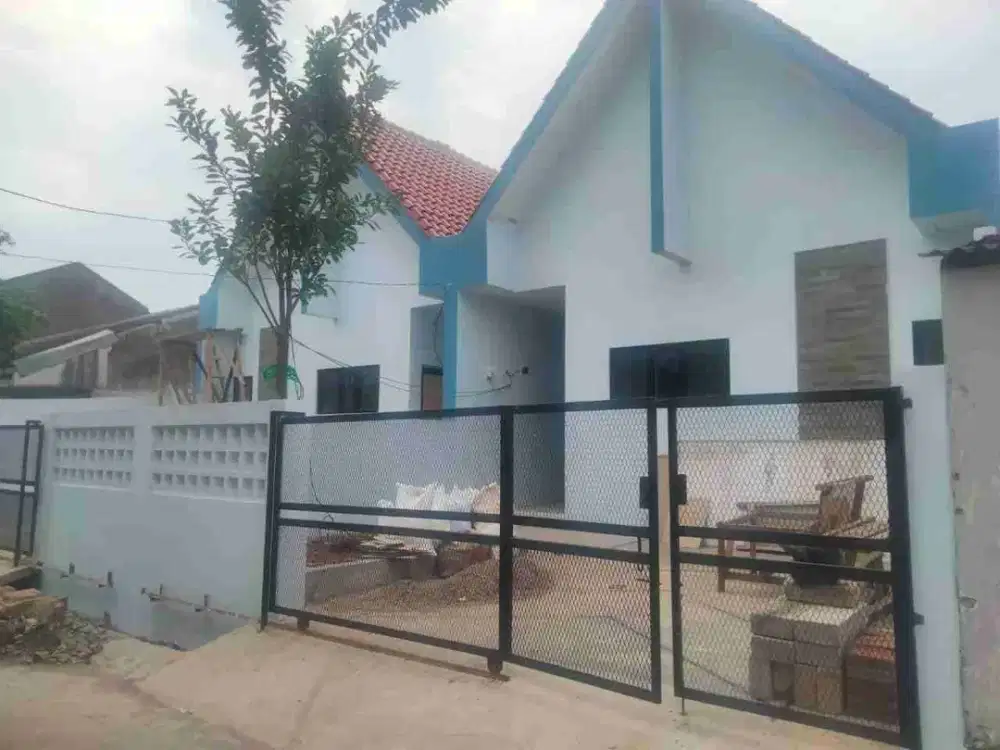 dijual Rumah Baru Desain Industrialis di Komplek Riung Bandung SHM 625 Juta