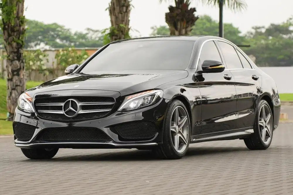 Odo 21K Bosku! Mercedes Benz C250 AMG 2016 Black c200 e250 320i