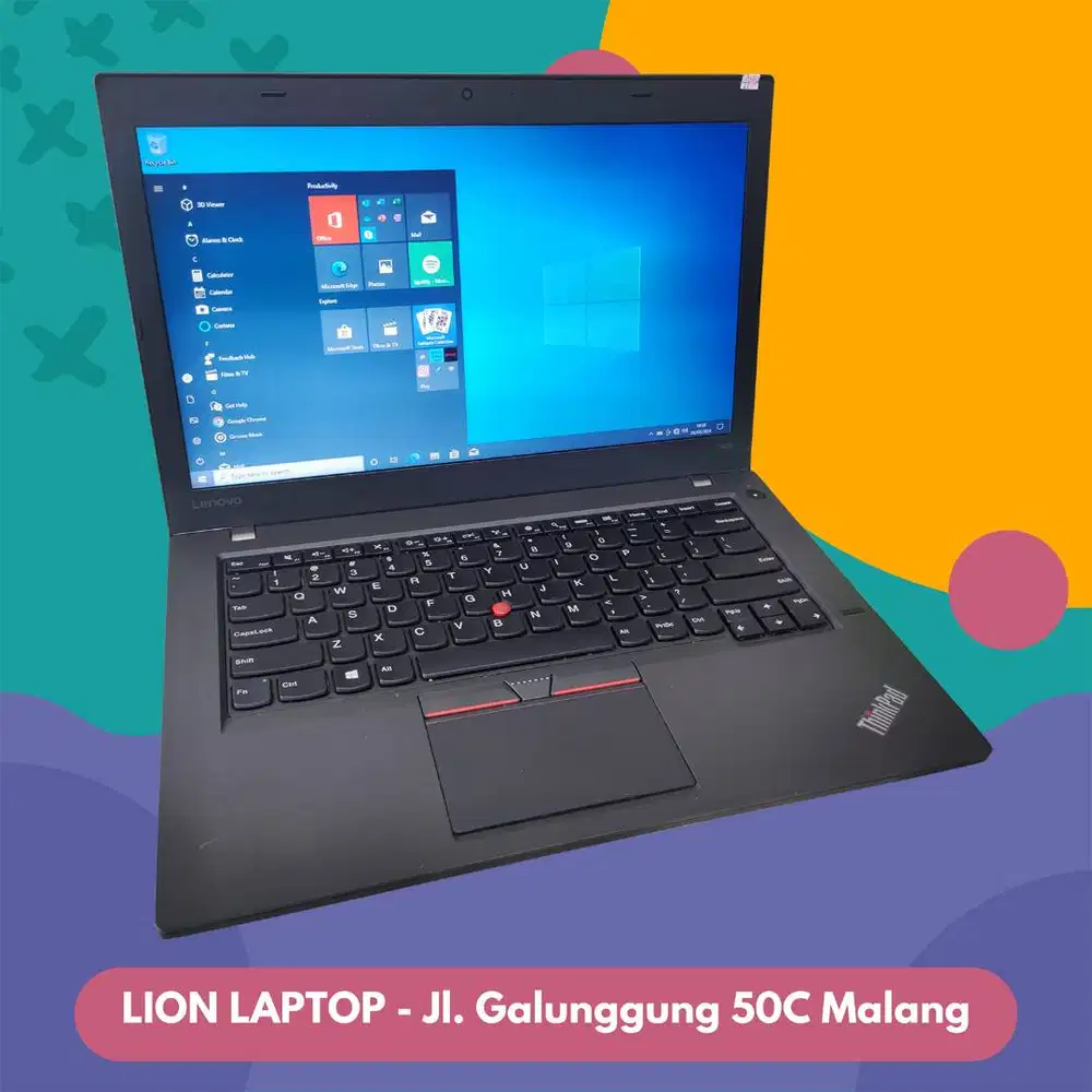 RAM 8GB Core i5 SSD 256GB Lenovo Thinkpad T460 [02|10]