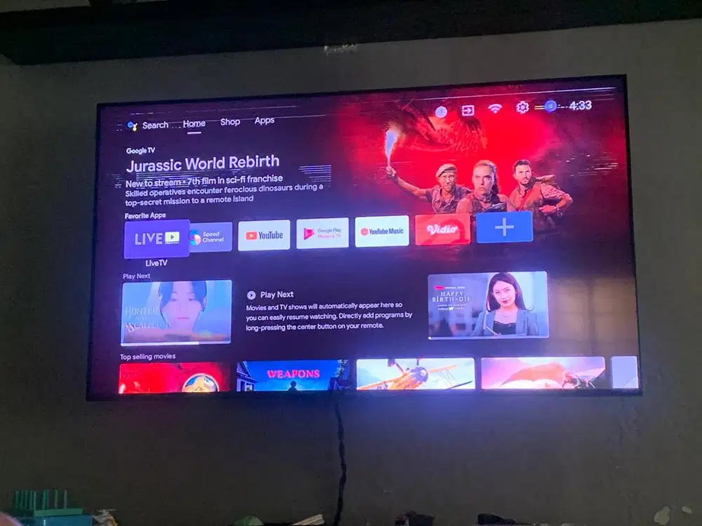 Android tv realme 50 inch kena lcd
