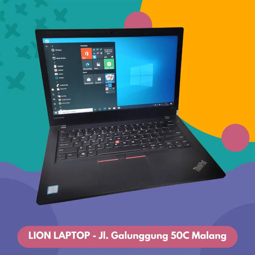 Core i7 RAM 8GB SSD 256GB Touchsceen Lenovo Thinkpad T470 [02|10]