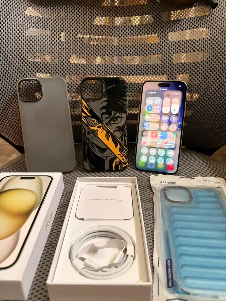 iphone 15 plus 256gb inter fullset oem likenew