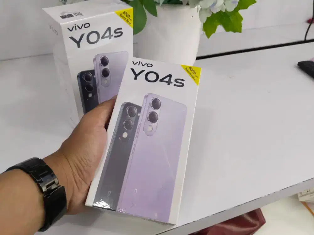 VIVO Y04S NEW RAM 4+4/64GB PROMO TERMURAH GARANI 1TAHUN