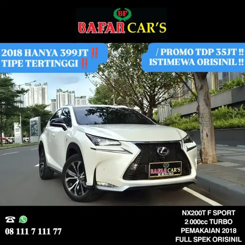 Lexus Nx200t Nx200 Nx 200 2018 Bukan bmw x3 glc200