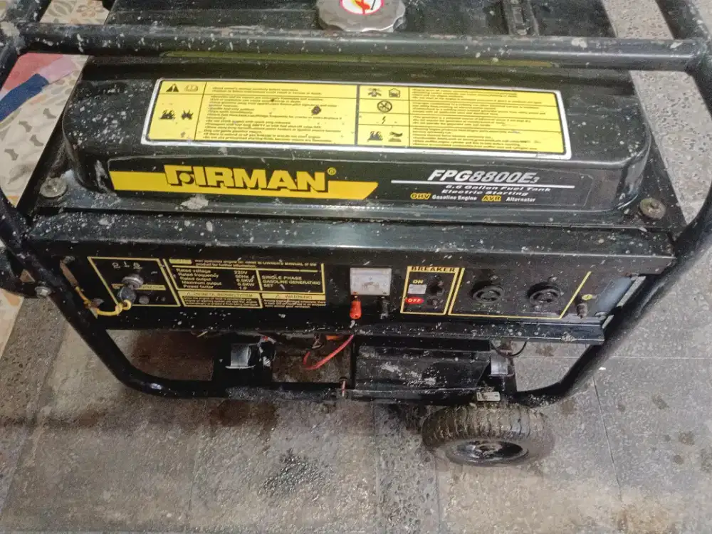 Genset firman fpg8800 di rp 3.5 jt saja