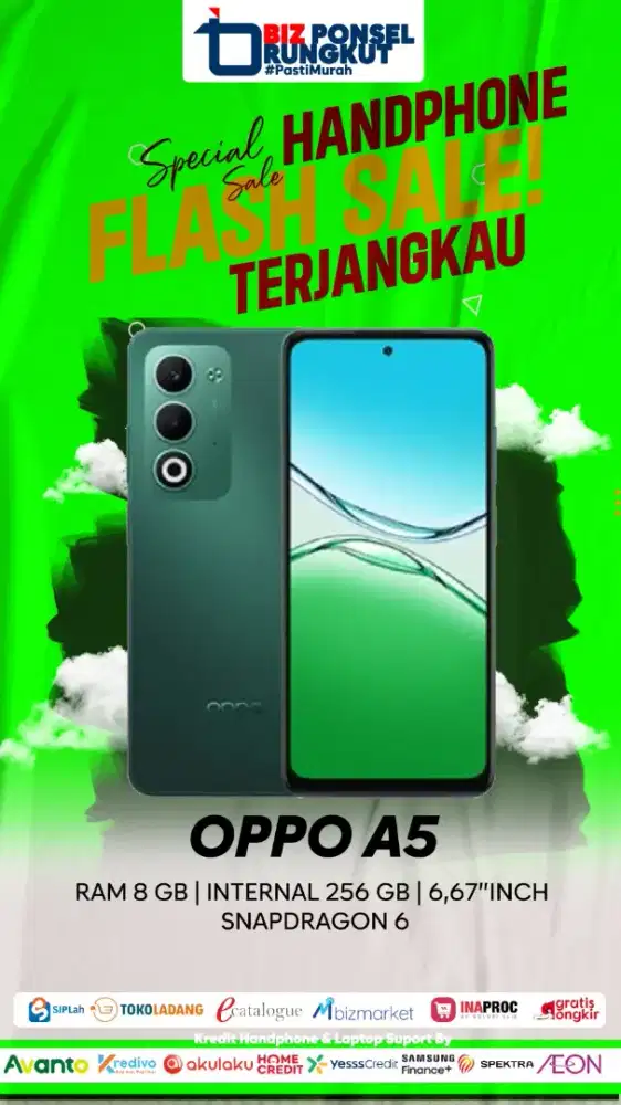 PROMO HP OPPO A5 || RAM 8/128 || CASHBACK 100 RIBU || BISA COD FREEONG