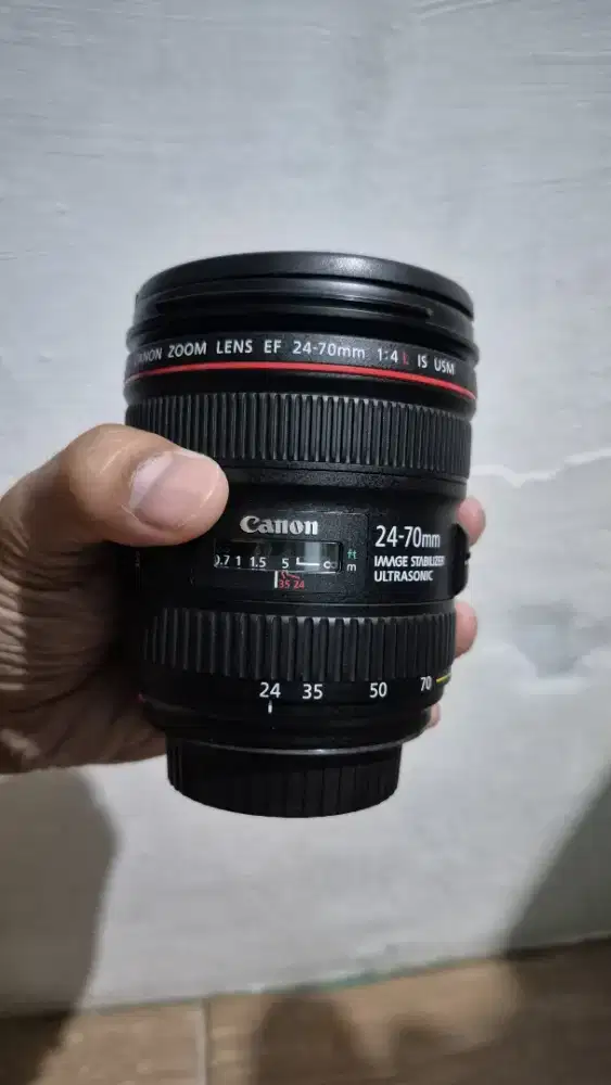Lensa canon seri L, EF 1:4 24-70mm L IS USM
