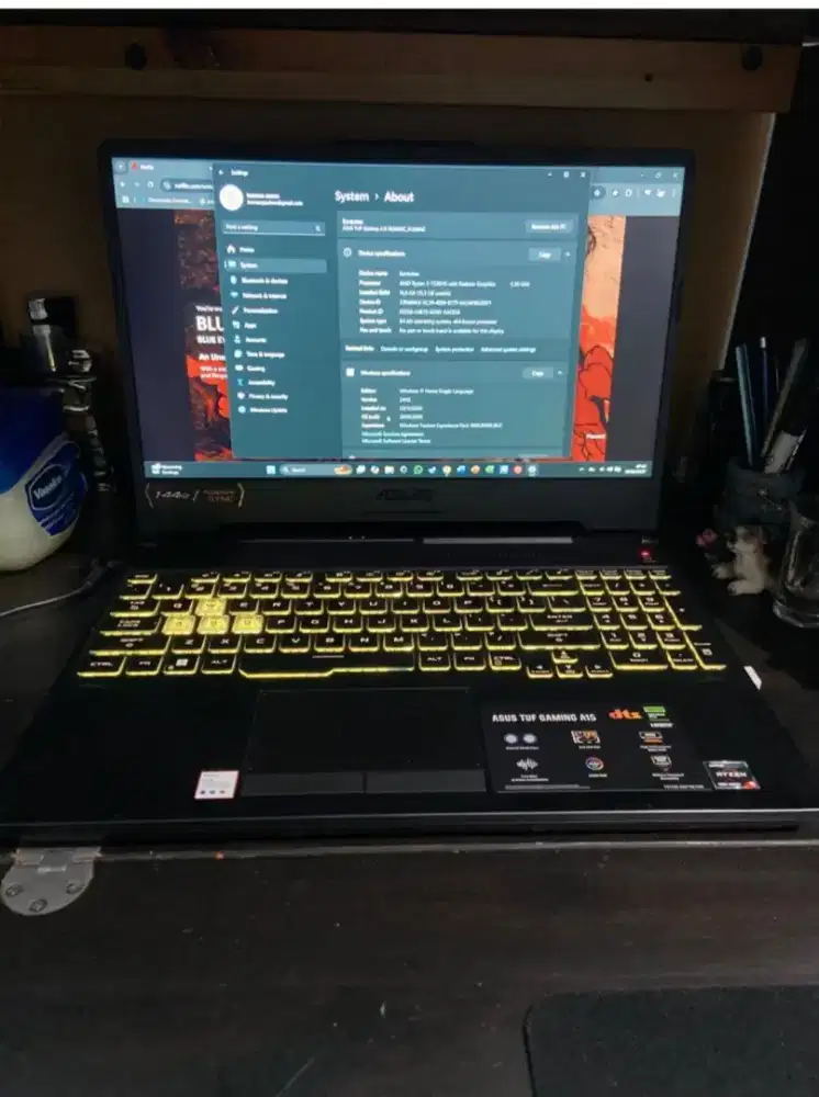 Asus tuf A15 Ryzen 5