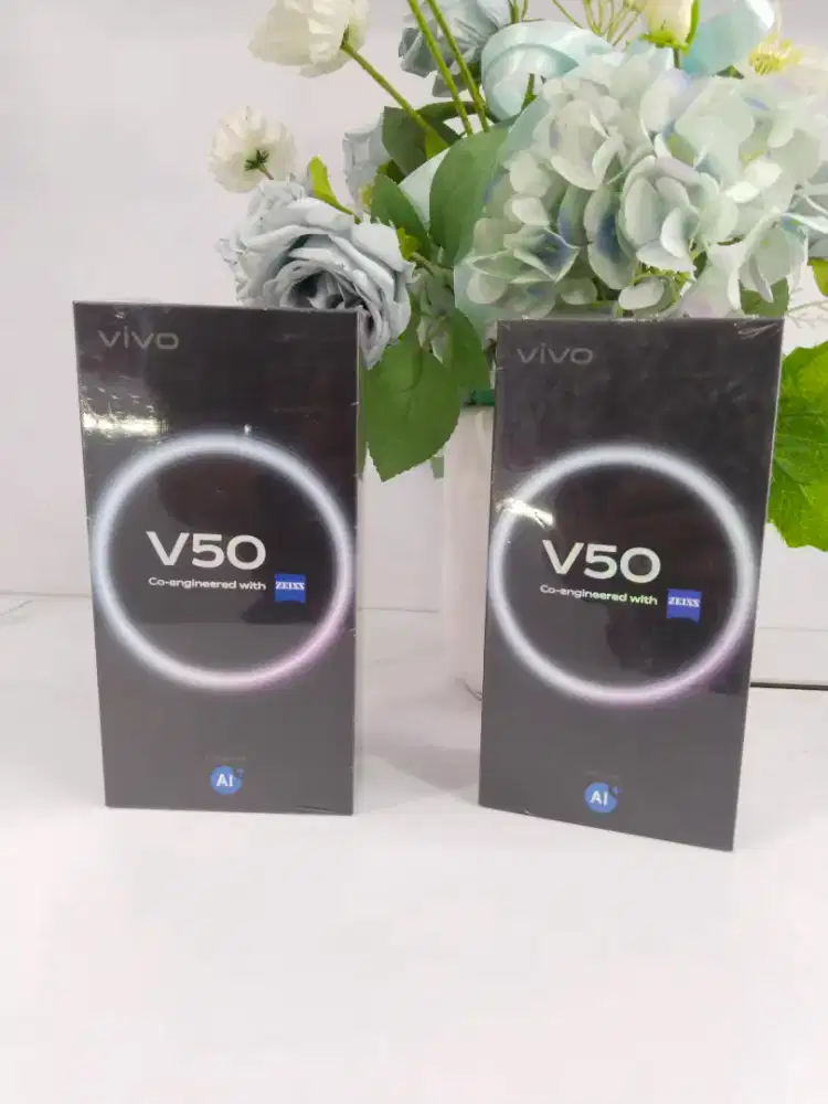 VIVO V50 5G RAM 12+12/512 PROMO TERMURAH 256 NEW GARANSI RESMI 1THN
