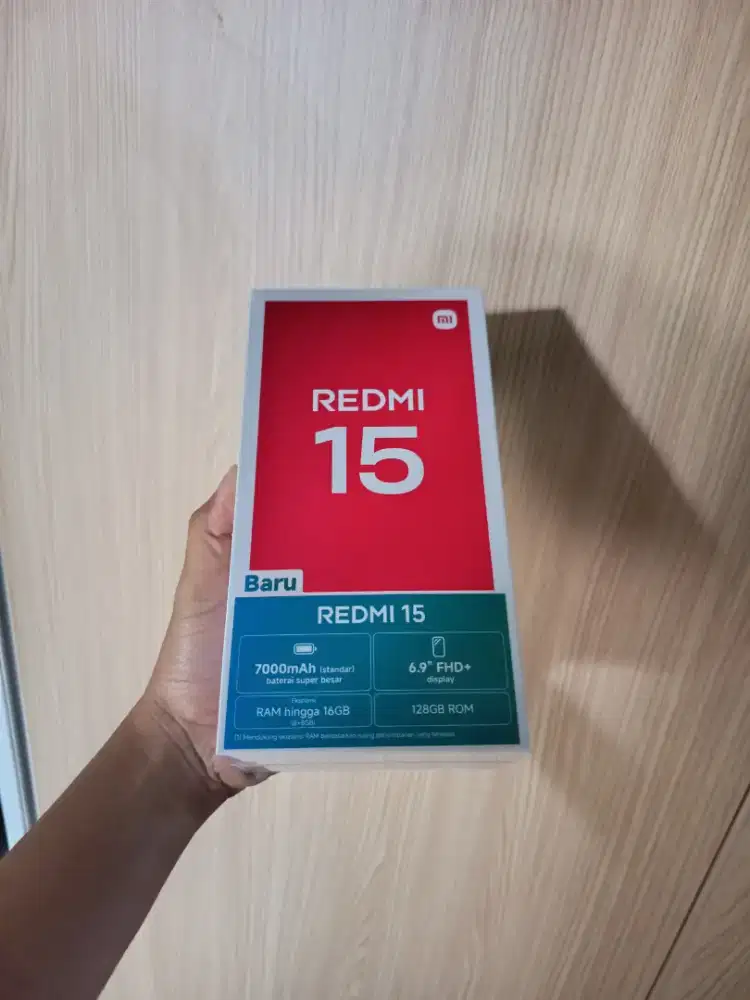 REDMI 15 BARU!!