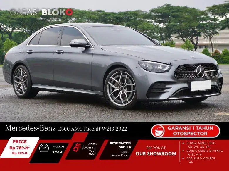 Mercedes Benz E300 AMG Facelift W213 2022
