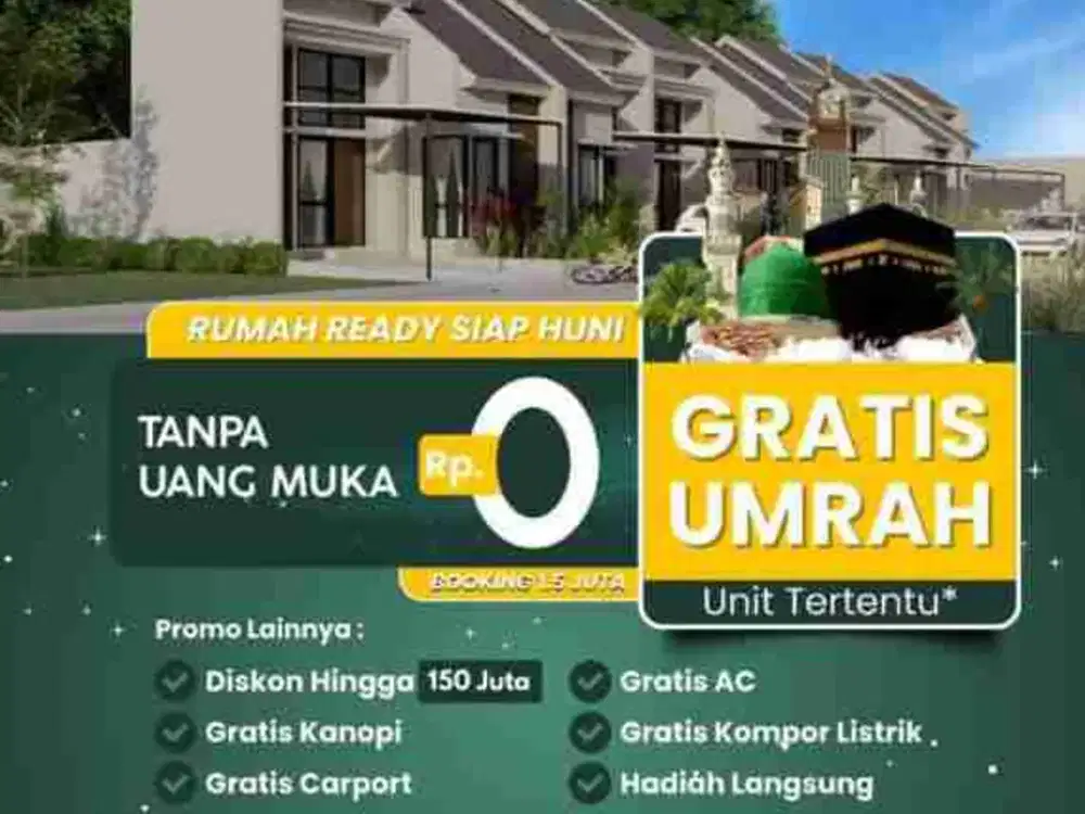 RUMAH TERMURAH MINIMALIS MODERN NEMPEL CIPUTAT