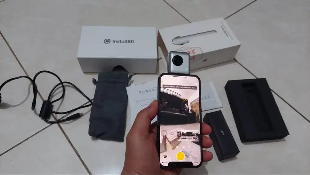 Insta Nano 360° Action Camera 4K for iPhone