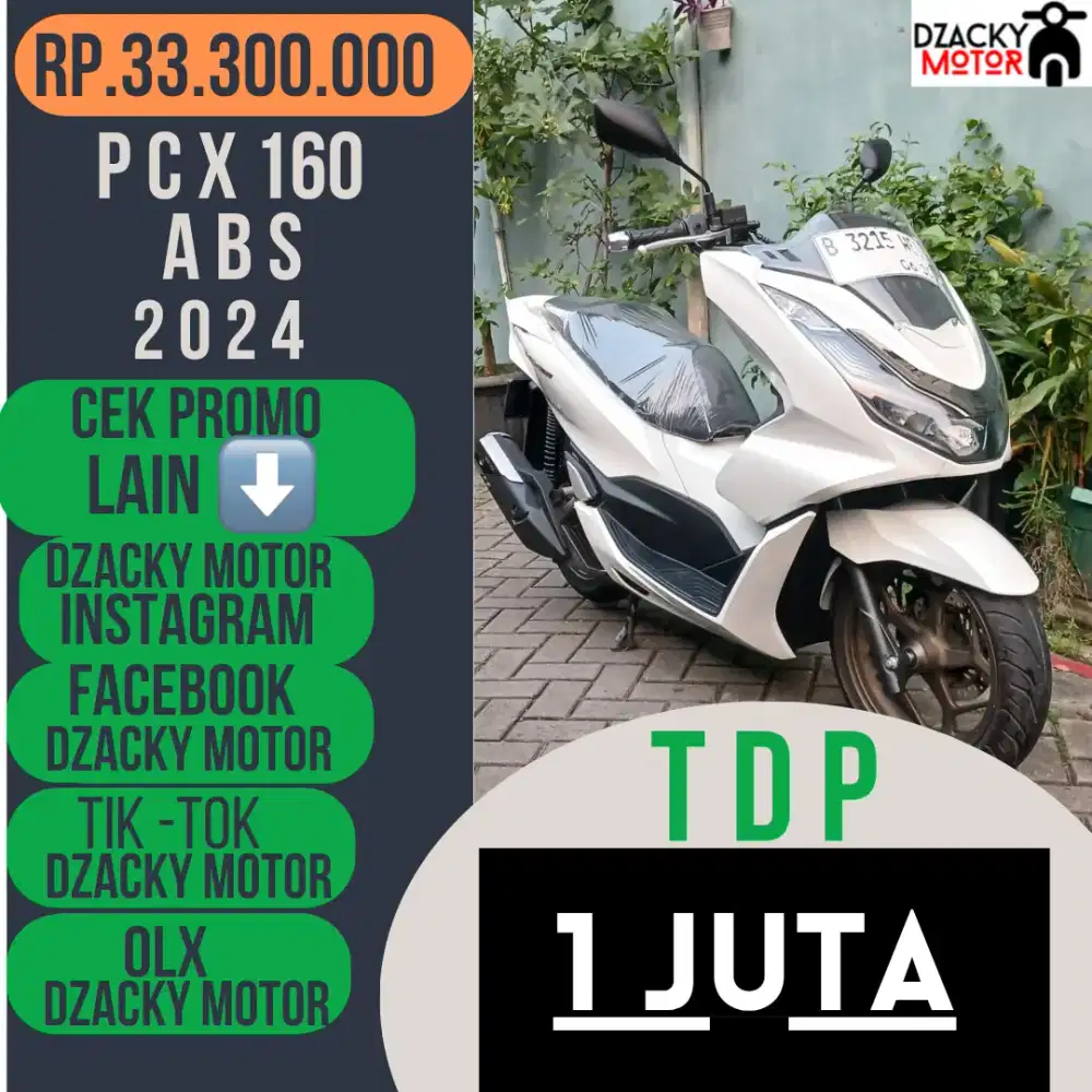PCX 160 ABS 2024 SECOND BERKUALITAS DP PROMO