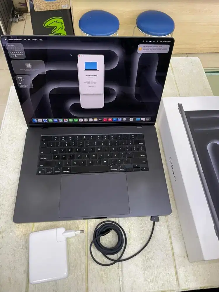 ibox| Macbook Pro M3 Max 16-inch ram 36gb/1tb second fulset original
