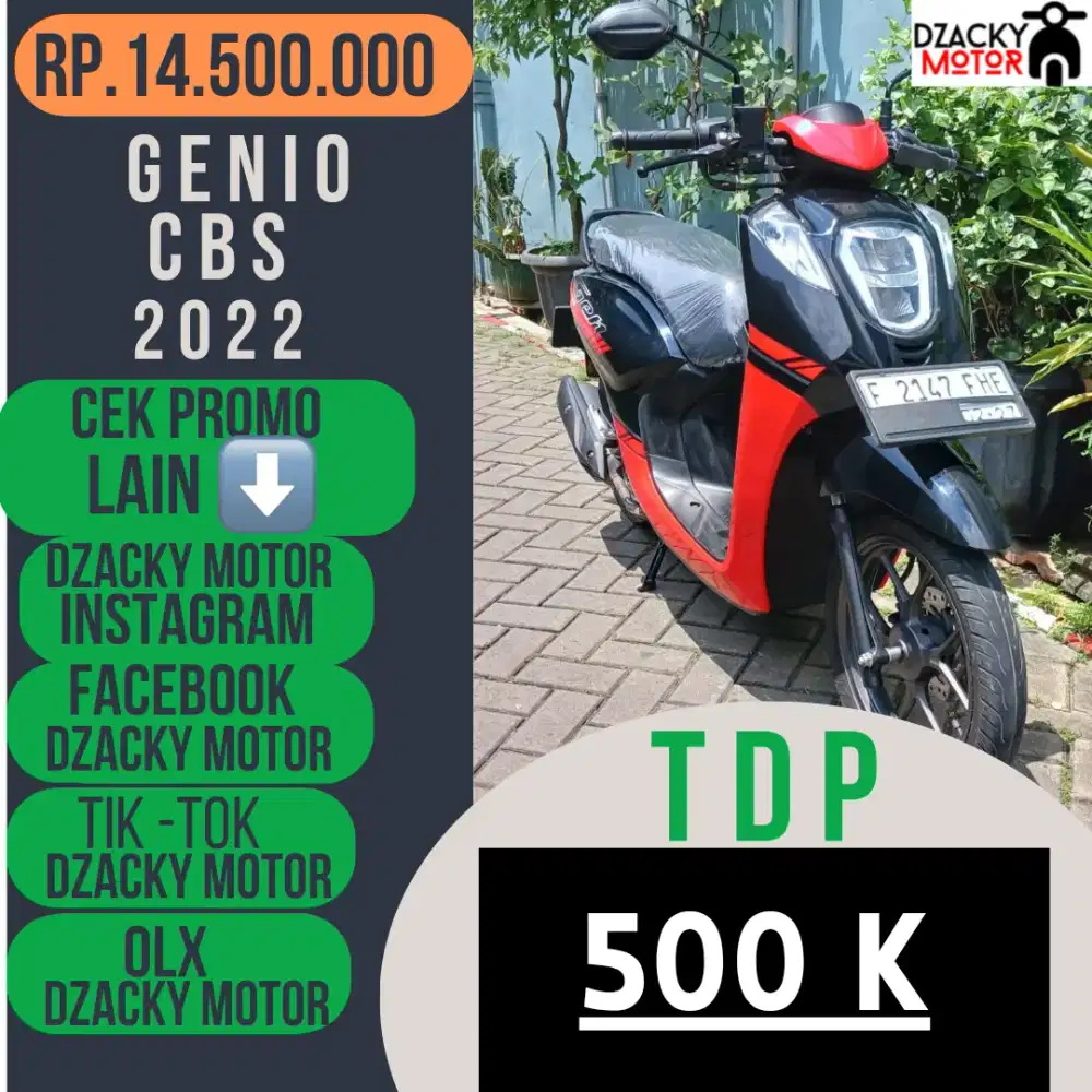 GENIO CBS 2022 DP PROMO SECOND BERKUALITAS