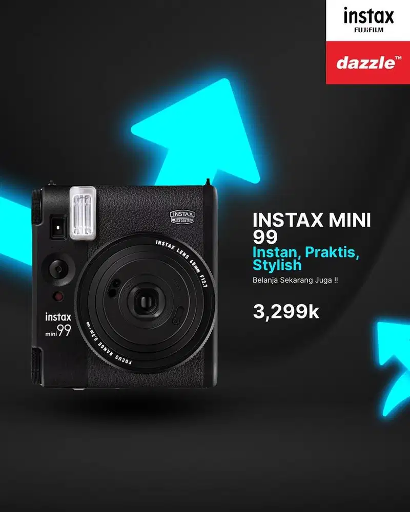 PROMO ! INSTAX MINI 99 NEW KAMERA ORIGINAL