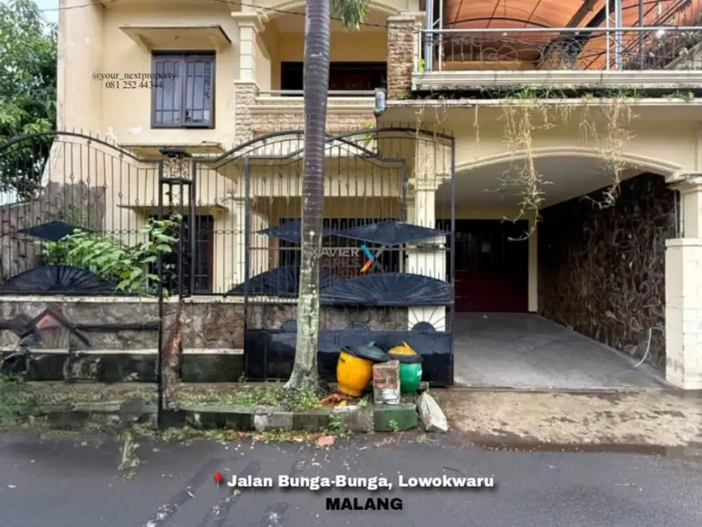 Rumah Semi Furnish Di Jalan Bunga-Bunga Lowokwaru Malang
