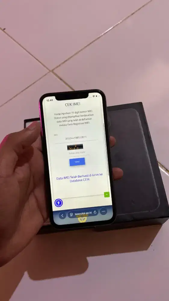 iphone 11 pro 64 beacukai