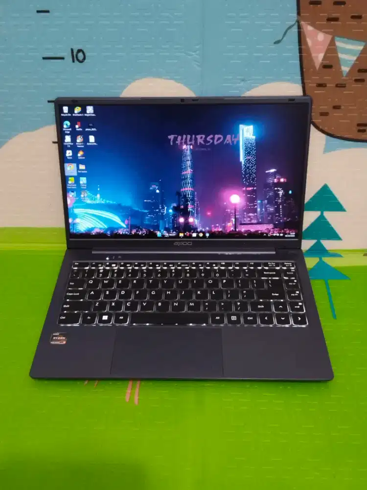 Axioo MyBook Hype 5 AMD X5
AMD Ryzen 5Gen 5560U
Ram 8GB/SSD NVMe 256GB