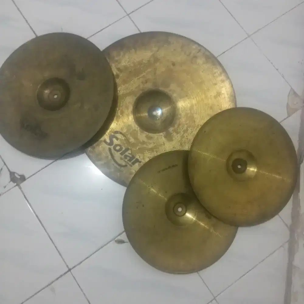 Cymbal 1set sabian solar