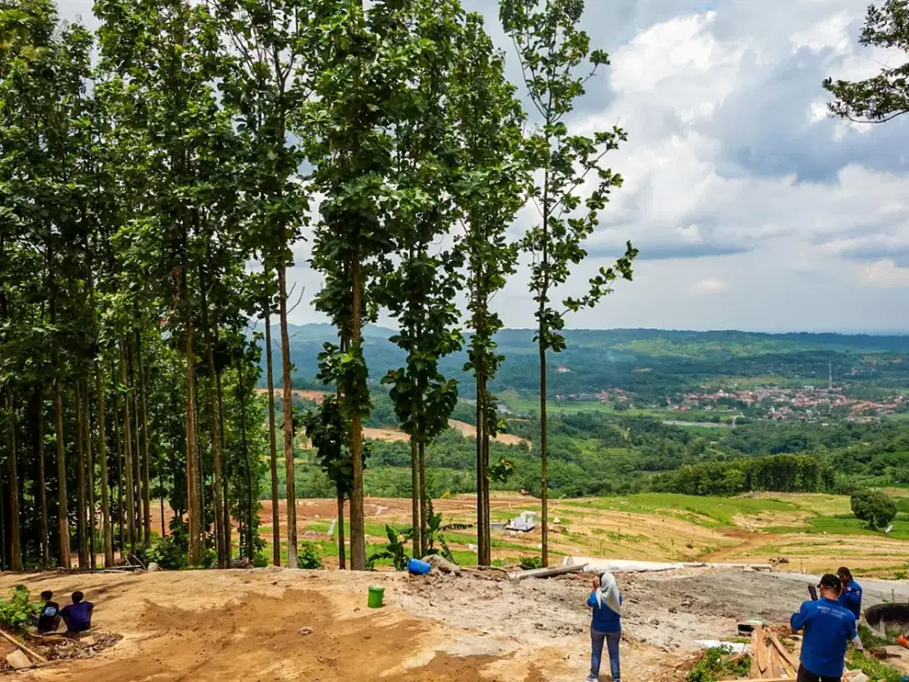 Tanah Kavling Estetik bisa untuk villa Cabin