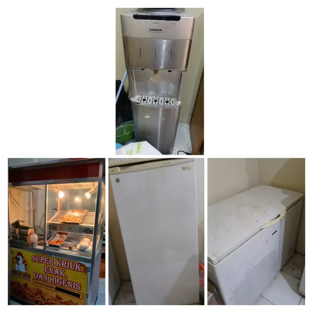Jual Freezer, kulkas, dispenser dan Etalase